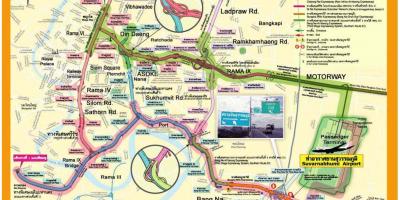 Kartta bangkok expressway