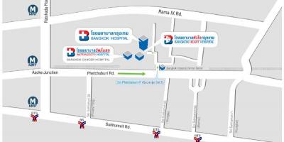 Kartta bangkokin sairaala
